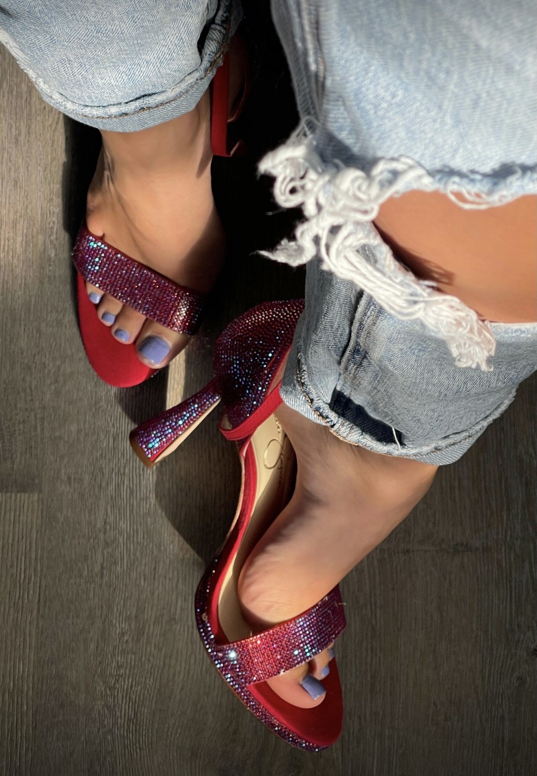 što misliš o mojim stopalima?